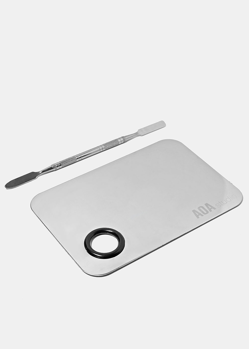 A+ Stainless Steel Mixing Palette and Spatula – Shop Miss A